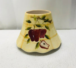 Cute Apple Painted Candle Cover