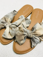 West Loop Sandals with Fabric Bow Ladies 5/6