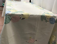 Easter Floral Table Cloth LT STAINING