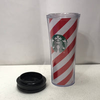 Starbucks Candy Cane Stripe Tumbler 16oz Cup