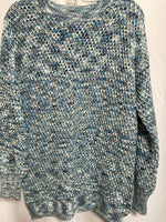 NWT Maternity Clothing: Isabell Knit Sweater Blue/Teal MEDIUM