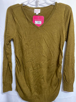 NWT Maternity Clothing: Isabell Sweater Olive Green SMALL