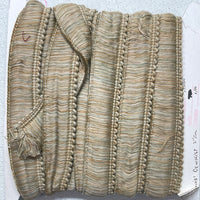*UNKNOWN LENGTH* Decorative Crafting Fringe: Gold, Green, Beige