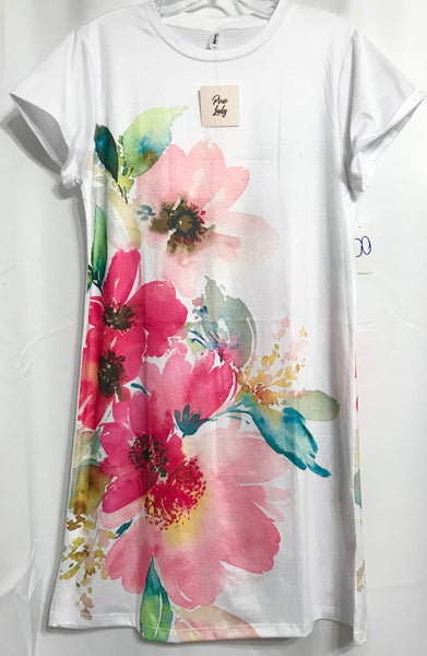 NEW Pixie Lady Floral Dress Ladies 8