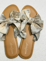 West Loop Sandals with Fabric Bow Ladies 5/6
