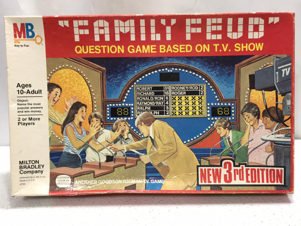 COMPLETE 1977 Family Fued 3rd Edition Home Game SHOWS AGE