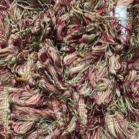 *UNKNOWN LENGTH* Decorative Crafting Fringe: Burgundy, Browns & Golds