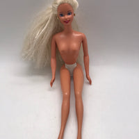 Vintage 1977 Barbie White Hair White Logo Panties