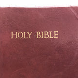 1982 NKJV Red Cover Holy Bible SHOWS WEAR