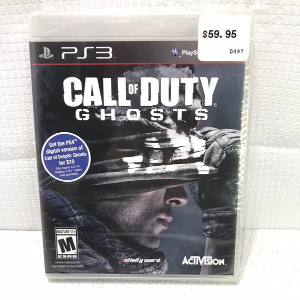 NEW PS3 Call of Duty Ghost