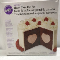Wilton Heart Cake Pan Set Tasty-Fill NEW