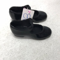 Ovation Black Tap Shoes Girls 8.5M