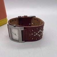 Fossil Watch - UNTESTED Leather Band with Tin LADIES