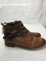 Frank Sarto Brown Ankle Boots Ladies 6.5